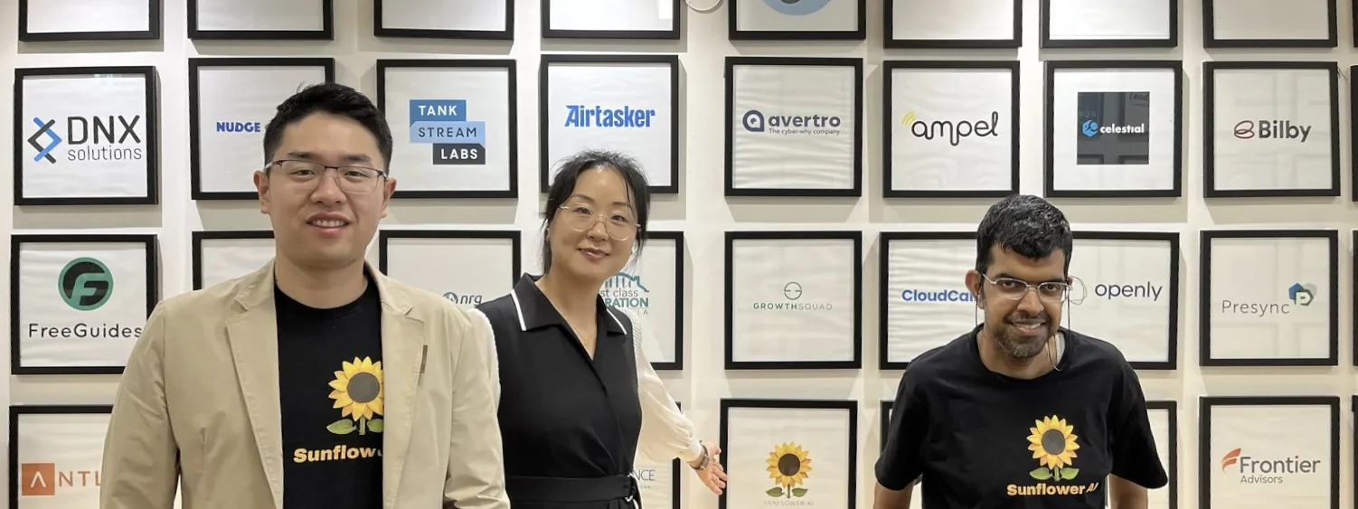The Sunflower AI founders