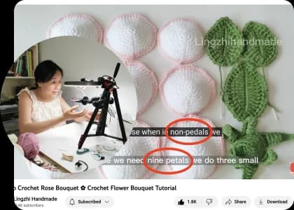 Sunflower AI’s earliest YouTube captioning prototype