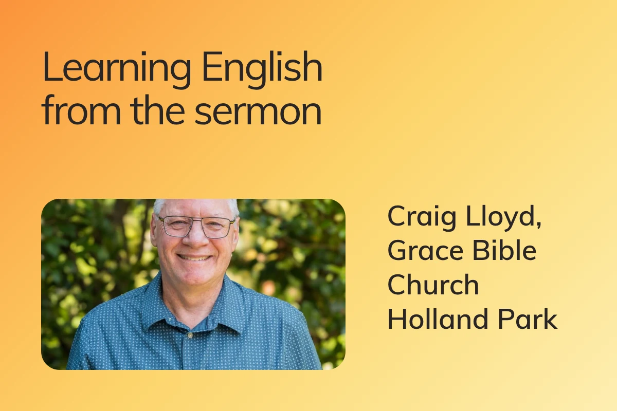 Craig Lloyd of Grace Bible Church Holland Park speaking on camera at Reach Australia 2026